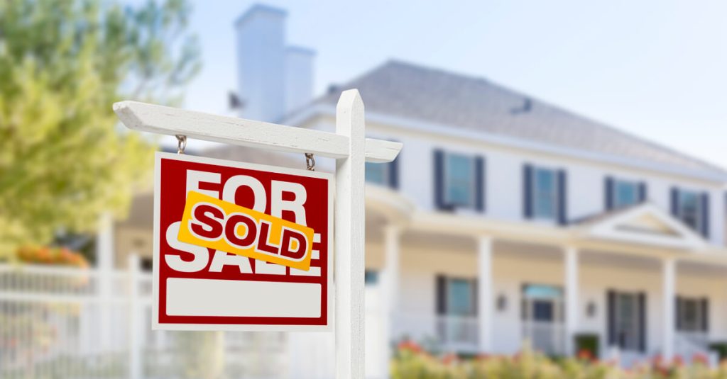 home sold sign