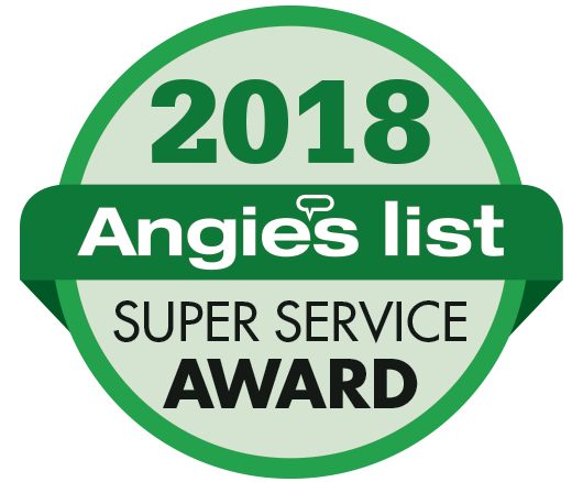 Green Logo: 2018 Angie's List Super Service Award